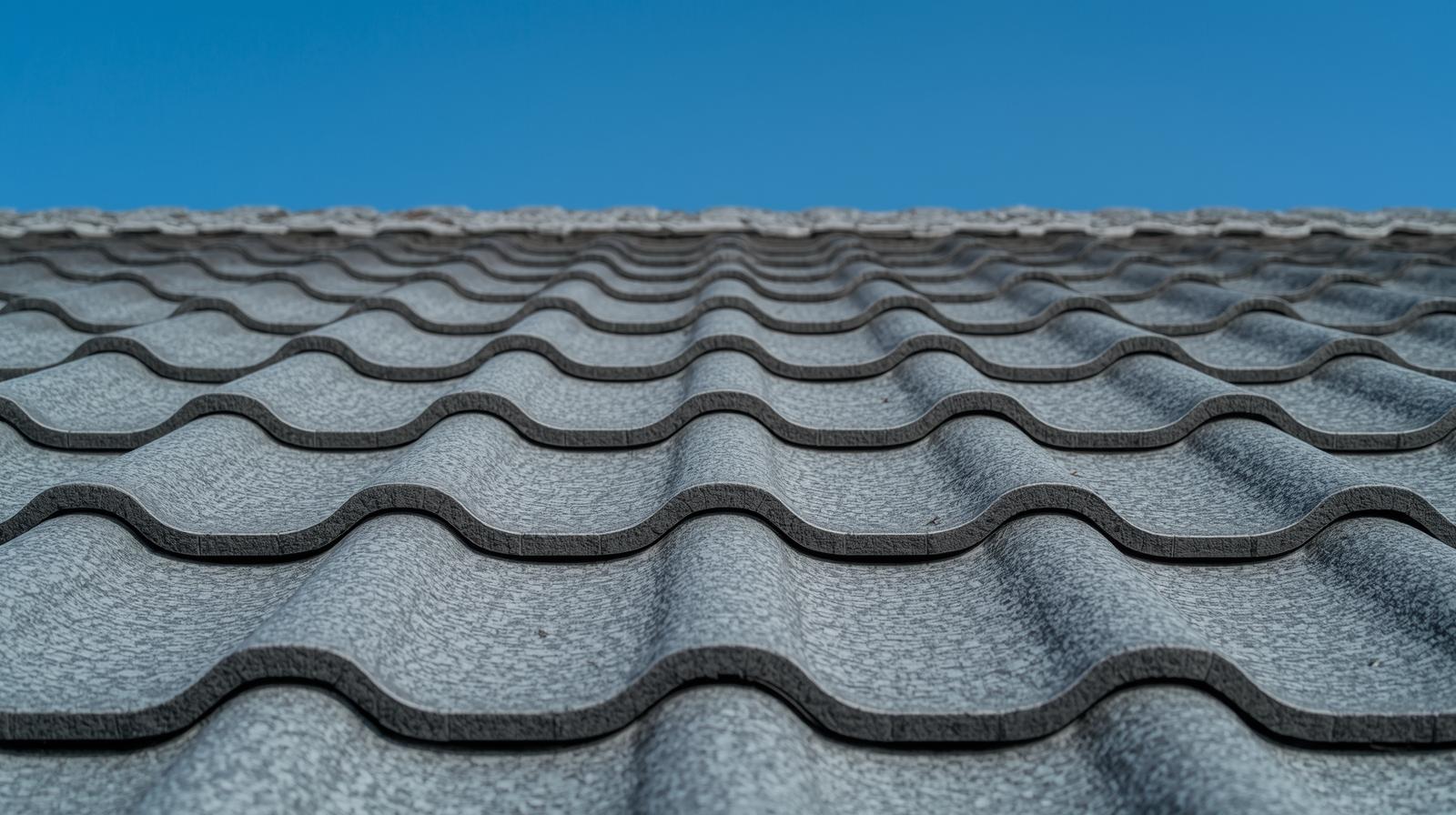 Stone-coated steel detail